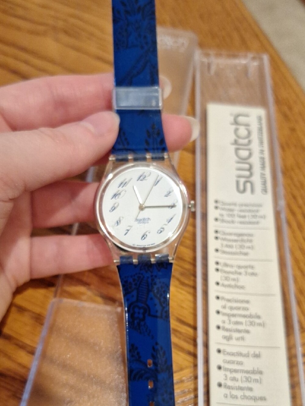Swatch 1993 "Tisane" Swiss Quartz Watch - Picture 4 of 12